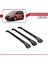 Volkswagen Touran Cross 2007-2010 Arası ile Uyumlu Ace-1 Ara Atkı Tavan Barı Siyah 3 Adet Bar 3