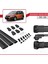 Volkswagen Touran Cross 2007-2010 Arası ile Uyumlu Ace-1 Ara Atkı Tavan Barı Siyah 3 Adet Bar 5