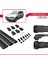 Volvo V50 Estate 2004-2012 Arası ile Uyumlu Ace-1 Ara Atkı Tavan Barı Siyah 3 Adet Bar 5