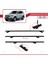 Ssangyong Rexton (Y290) 2012-2017 Arası ile Uyumlu Basıc Model Ara Atkı Tavan Barı Siyah 3 Adet 5
