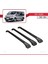 Opel Vivaro 2001-2014 Arası ile Uyumlu Ace-1 Ara Atkı Tavan Barı Siyah 3 Adet Bar 3
