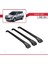 Peugeot 4007 2006-2014 Arası ile Uyumlu Ace-1 Ara Atkı Tavan Barı Siyah 3 Adet Bar 3