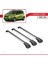 Chevrolet Spark 2009-2014 Arası ile Uyumlu Ace-1 Ara Atkı Tavan Barı Gri 3 Adet Bar 3