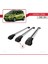 Chevrolet Spark 2009-2014 Arası ile Uyumlu Ace-1 Ara Atkı Tavan Barı Gri 3 Adet Bar 4