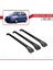 Hyundai Lavita / Matrix (Fc) 2001-2010 Arası ile Uyumlu Ace-1 Ara Atkı Tavan Barı Siyah 3 Adet Bar 3