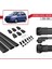 Hyundai Lavita / Matrix (Fc) 2001-2010 Arası ile Uyumlu Ace-1 Ara Atkı Tavan Barı Siyah 3 Adet Bar 5
