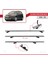 Daewoo Winstorm Maxx 2006-2011 Arası ile Uyumlu Basıc Model Ara Atkı Tavan Barı Gri 3 Adet 5