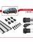 Ford Grand C-Max 2011-2019 Arası ile Uyumlu Ace-1 Ara Atkı Tavan Barı Gri 3 Adet Bar 5