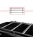 Dacia Duster 2010-2014 Arası ile Uyumlu Basıc Model Ara Atkı Tavan Barı Gri 3 Adet 2