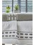 Pamuk Jakarlı 50X90cm ve 70X140cm 2'li Banyo Havlu Seti - Kod 9842 1