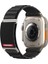 Watch Ultra 49MM Kordon Skinarma Kobu Hasır Strap Kayış Siyah 3