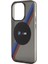 iPhone 14 Pro Max Uyumlu Kılıf Bmw Magsafe Şarj Özellikli Transparan 3 Renkli Şerit Dizayn Kapak 4