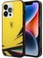 iPhone 14 Pro Uyumlu Kılıf Ferrari Sarı Italyan Bayrak Baskılı Dizayn Kapak 1