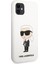 iPhone 11 Uyumlu Kılıf Silikon Karl Dizayn Kapak 3