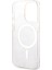 iPhone 14 Pro Uyumlu Kılıf Guess Magsafe Şarj Özellikli Yaprak Desenli Magsafe Şarj Kablolu Kapak 4
