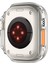 Apple Watch 8 Ultra 360 Tam Koruma (49 Mm) Pc Sert Ekran ve Kasa Koruyucu Kılıf Yüksek Kalite 4