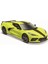 Corvette C8 1:24 Sarı Metal Maket Araba Birebir Orjinal 1