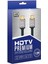 UHD 4K Destekli Atın Uçlu HDMI Kablo Yüksek Hızlı Versiyon 2.0 3