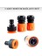 1/2" Hortum Musluk Bağlantı Adaptörü (2 Adet) + 1/2 - 3/4" Musluk Adaptörü 1