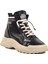23K310-20 Siyah Bağcıklı Kadın Sneaker Bot 3