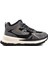 23K334-1 Siyah Kalın Tabanlı Bağcıklı Kadın Sneaker 1