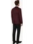 Erkek Bordo Slim Fit Mono Yaka Damatlık 5