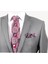 Erkek Gri Slim Fit Takım Elbise 3