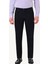 Erkek Lacivert Slim Fit Kanvas Pantolon 2