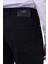 Erkek Lacivert Slim Fit Kanvas Pantolon 3