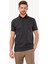 Erkek Gri Kahve Desenli Regular Fit Polo Yaka Tshirt 1
