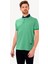 Erkek Yeşil Regular Fit Polo Yaka Tshirt 1