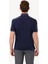 Erkek Lacivert Regular Fit Desenli Polo Yaka Tshirt 5