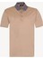 Erkek Bej Regular Fit Polo Yaka Tshirt 1