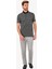 Erkek Gri T-Shirt Polo Yaka 3
