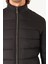 Erkek Siyah Slim Fit Kaban 4