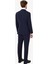 Erkek Lacivert Sivri Yaka Slim Fit Yelekli Takım Elbise 6