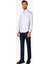 Erkek Açık Mavi Uzun Kol Slim Fit Saten Gömlek 2