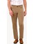 Erkek Camel Slim Fit Kanvas Pantolon 2