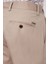 Erkek Bej Kanvas Spor Refular Fit Pantolon 5