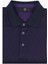 Erkek Mor Desenli Regular Fit Polo Yaka Tshirt 3