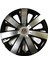 Volkswagen Touran Uyumlu 15 Inç Piano Black Siyah Beyaz Renkli Jant Kapağı 4 Adet 1
