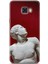 Samsung Galaxy C5 Pro Kılıf Uv Baskılı Abxbi 2 Koruyucu Kılıf Heykel Kırmızı 1