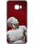 Samsung Galaxy C5 Pro Kılıf Uv Baskılı Abxbi 2 Koruyucu Kılıf Heykel Kırmızı 2