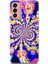 Samsung Galaxy M13 Kılıf Uv Baskılı Abxbi 1 Desenli Renkli Hipnoz 1