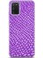 Samsung Galaxy M02S Kılıf Uv Baskılı Abxbi 10 Kapak Mor Petek 1