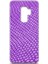Samsung Galaxy S9 Plus Kılıf Uv Baskılı Abxbi 10 Desenli Mor Petek 2