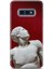 Samsung Galaxy S10E Kılıf Uv Baskılı Abxbi 2 Koruma Kılıfı Heykel Kırmızı 1