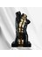Torso "gold Line" Heykel, Büyük Boy Büst, Özel Tasarım Dekoratif Heykel, Torso 1