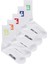 12241119 Jacdan Logo Tennis Socks 5 Pack Beyaz & 2
