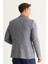 ALTINYILDIZ CLASSICS Erkek Antrasit Slim Fit Dar Kesim Mono Yaka Desenli Blazer Ceket 3